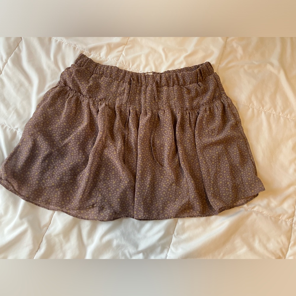 Old Navy medium floral dusty rose skirt G